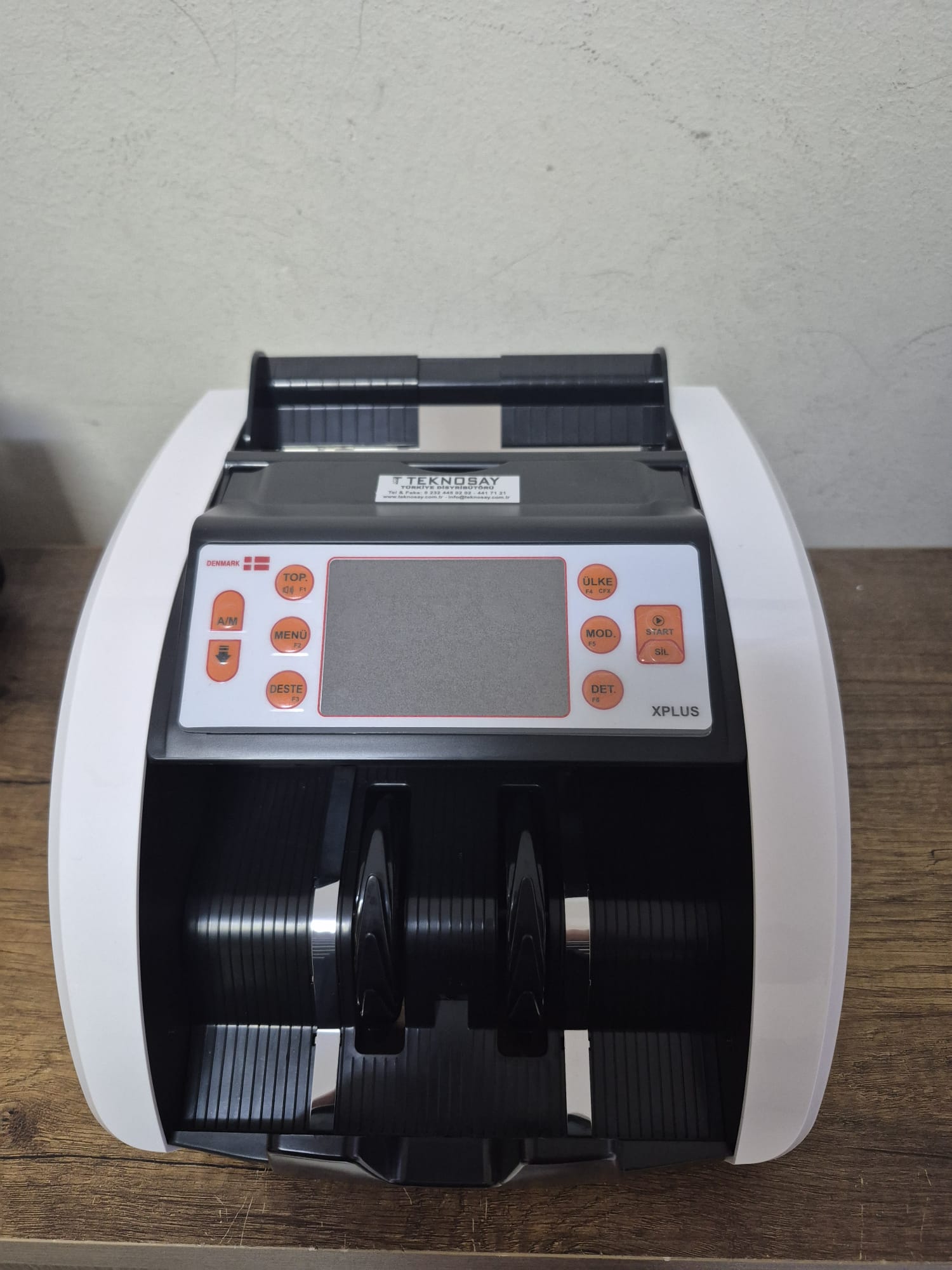 NEW DENMARK X PLUS Karışık Para Sayma Makinesi 