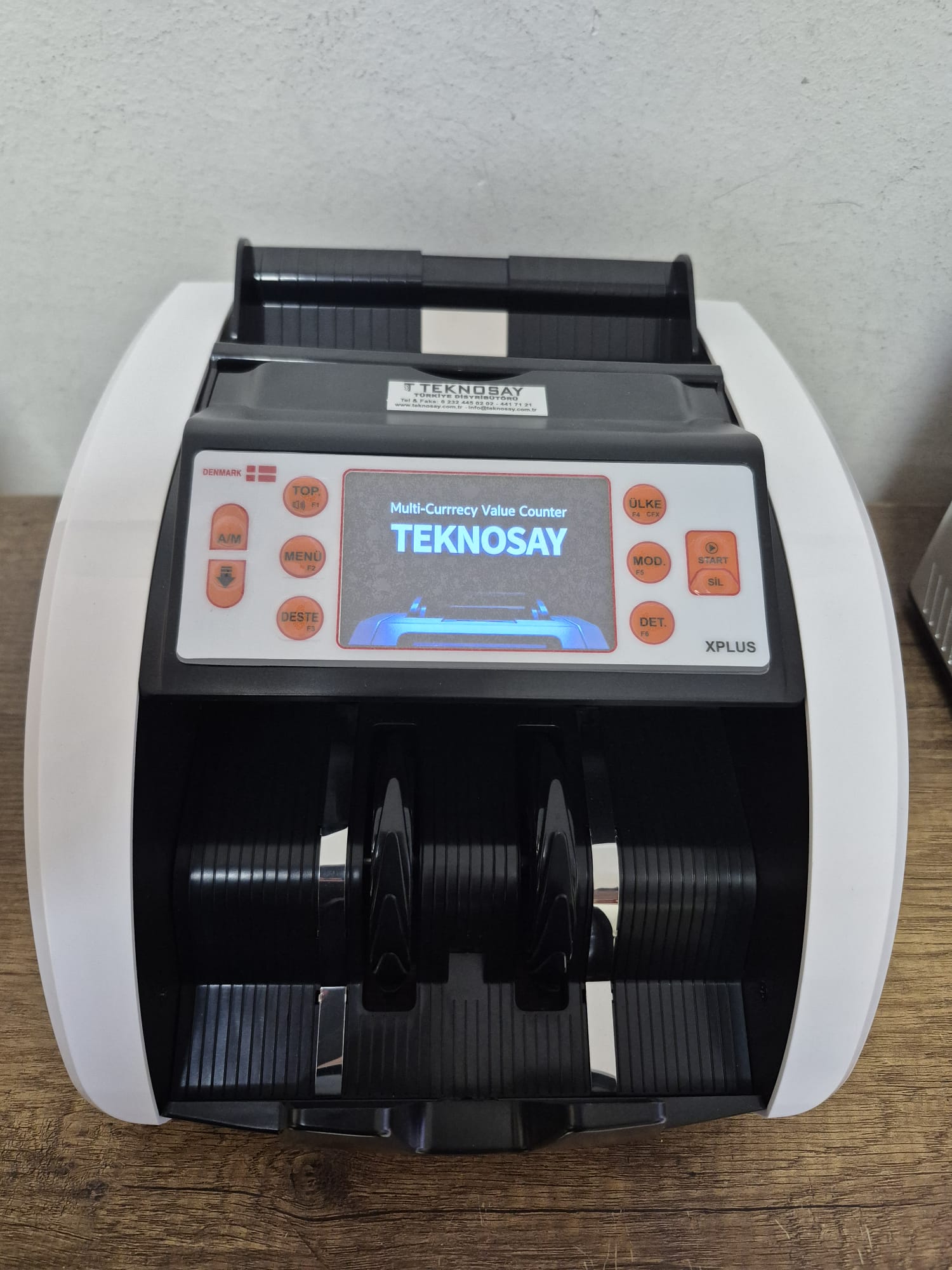 NEW DENMARK X PLUS Karışık Para Sayma Makinesi 